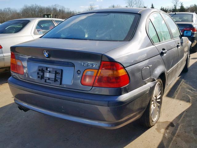 WBAEU33422PF69596 - 2002 BMW 325 XI BLUE photo 4