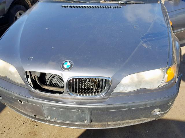 WBAEU33422PF69596 - 2002 BMW 325 XI BLUE photo 7