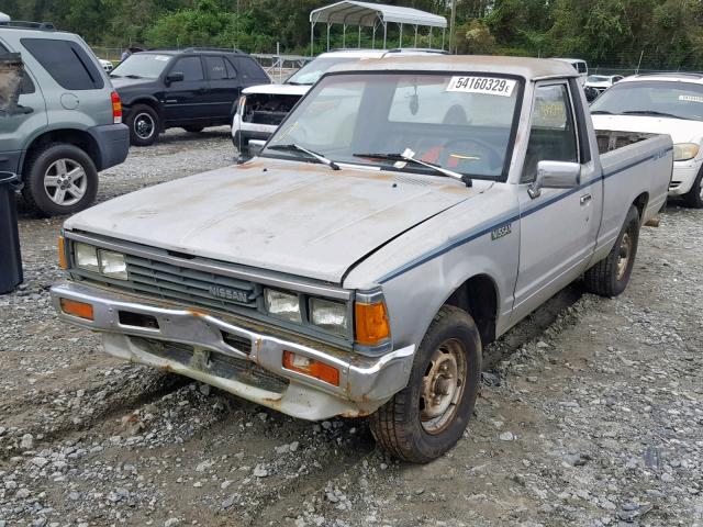 1N6ND01S0GC344492 - 1986 NISSAN 720 SILVER photo 2