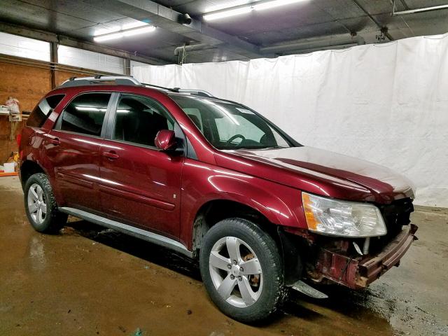 2CKDL73F776028969 - 2007 PONTIAC TORRENT BURGUNDY photo 1