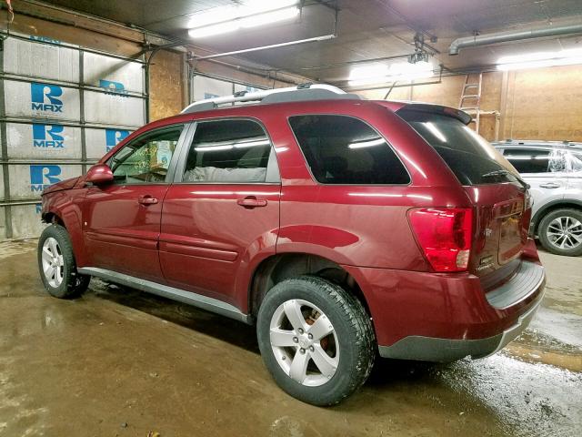 2CKDL73F776028969 - 2007 PONTIAC TORRENT BURGUNDY photo 3