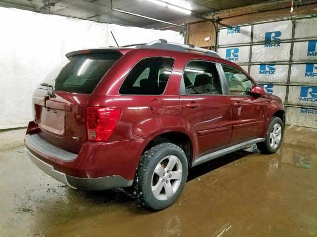 2CKDL73F776028969 - 2007 PONTIAC TORRENT BURGUNDY photo 4