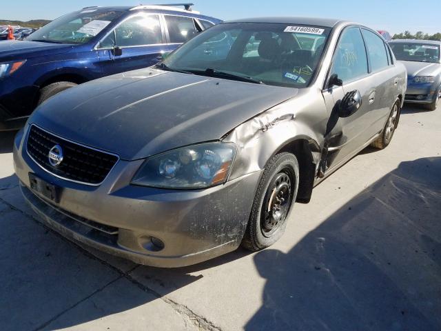 1N4AL11D16N338656 - 2006 NISSAN ALTIMA S GRAY photo 2