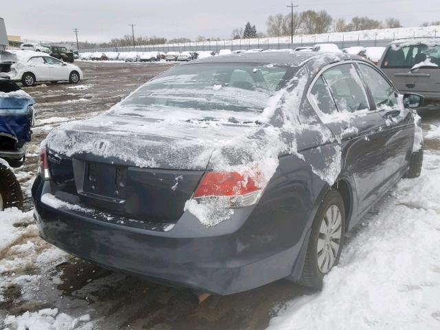 1HGCP2F32AA089895 - 2010 HONDA ACCORD LX GRAY photo 4