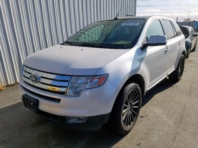 2FMDK3KCXABA68645 - 2010 FORD EDGE LIMIT WHITE photo 2