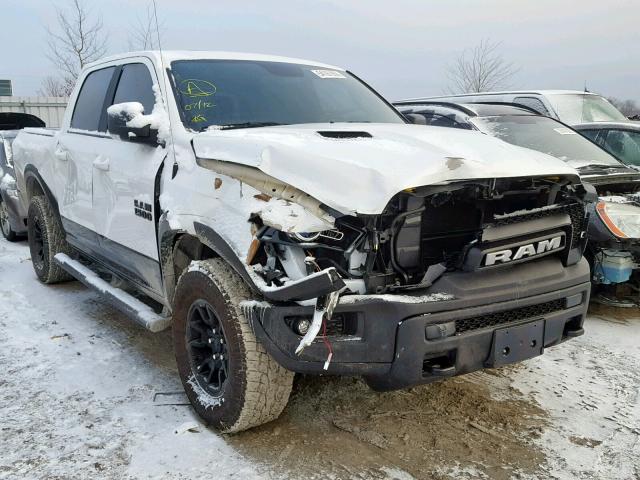 1C6RR7YT9JS171654 - 2018 RAM 1500 REBEL WHITE photo 1