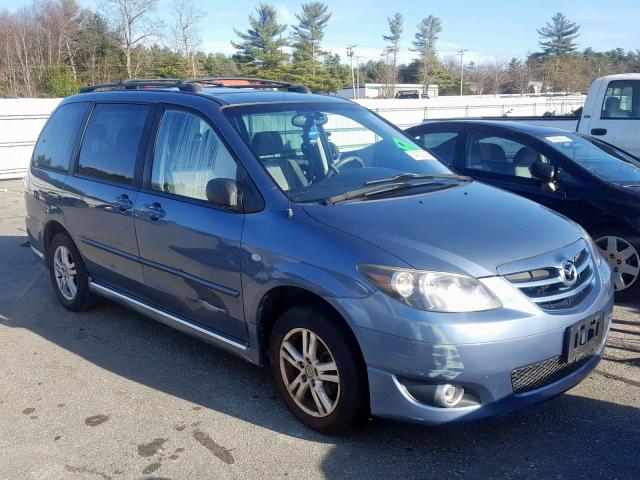 JM3LW28J150536894 - 2005 MAZDA MPV WAGON BLUE photo 1