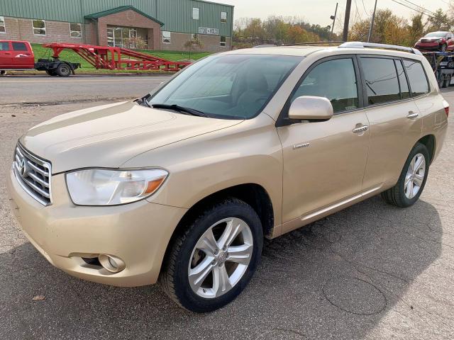 5TDYK3EH0AS003783 - 2010 TOYOTA HIGHLANDER TAN photo 2