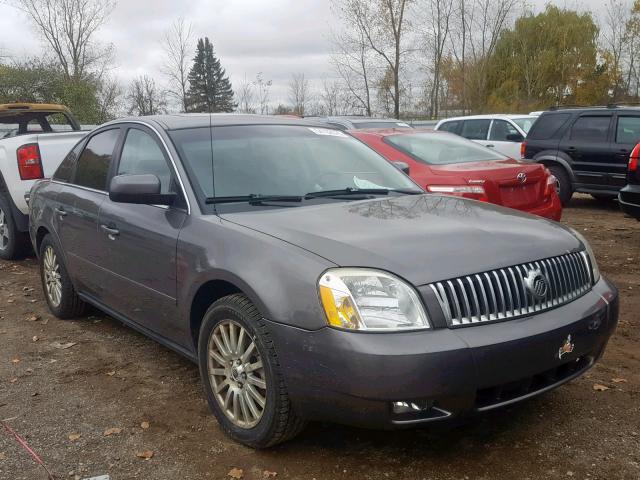 1MEFM43116G604360 - 2006 MERCURY MONTEGO PR ნაცრისფერი ფოტო 1