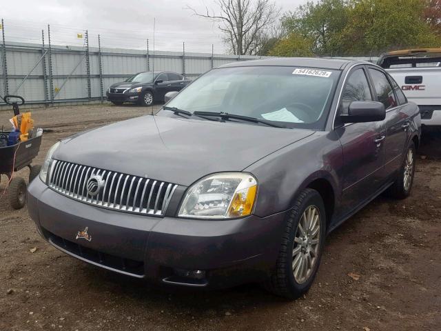 1MEFM43116G604360 - 2006 MERCURY MONTEGO PR ნაცრისფერი ფოტო 2