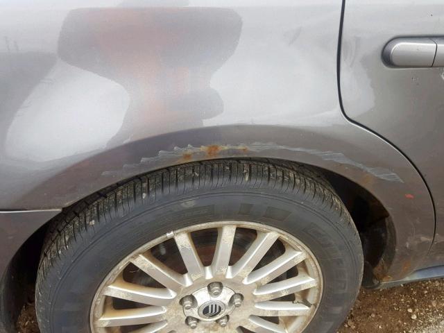 1MEFM43116G604360 - 2006 MERCURY MONTEGO PR ნაცრისფერი ფოტო 9