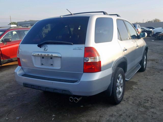 2HNYD18801H534131 - 2001 ACURA MDX TOURIN SILVER photo 4