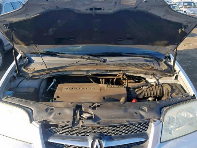 2HNYD18801H534131 - 2001 ACURA MDX TOURIN SILVER photo 7