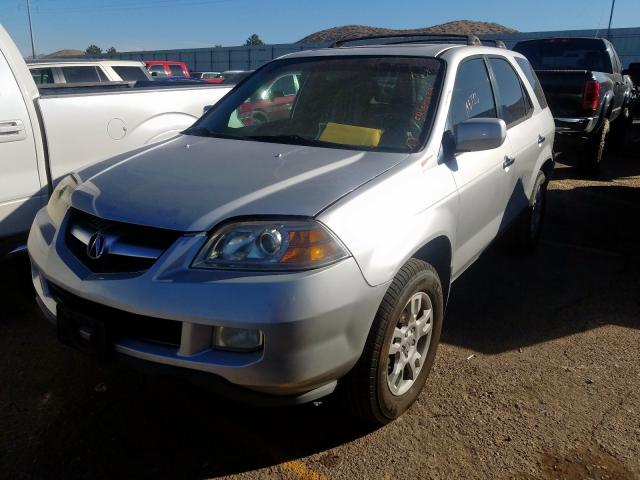 2HNYD18935H503163 - 2005 ACURA MDX TOURIN SILVER photo 2