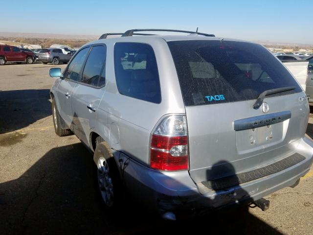 2HNYD18935H503163 - 2005 ACURA MDX TOURIN SILVER photo 3