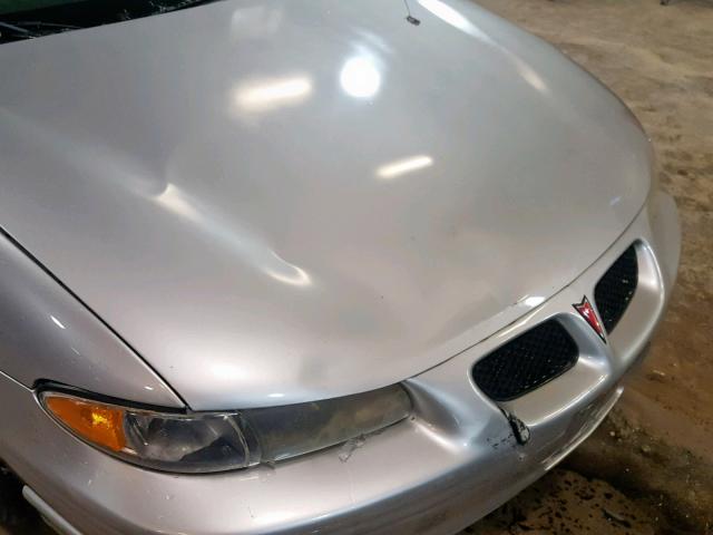 1G2WK52JX3F135693 - 2003 PONTIAC GRAND PRIX GRAY photo 9