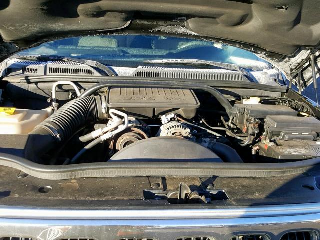 1J8HG48K78C135054 - 2008 JEEP COMMANDER BLACK photo 7