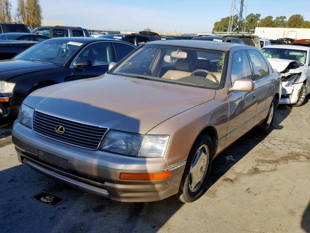 JT8BH28F9V0093872 - 1997 LEXUS LS 400 GOLD photo 2