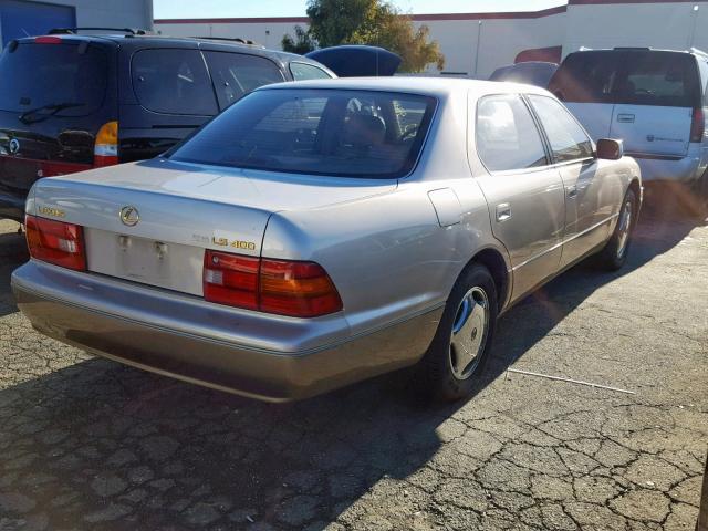 JT8BH28F9V0093872 - 1997 LEXUS LS 400 GOLD photo 4