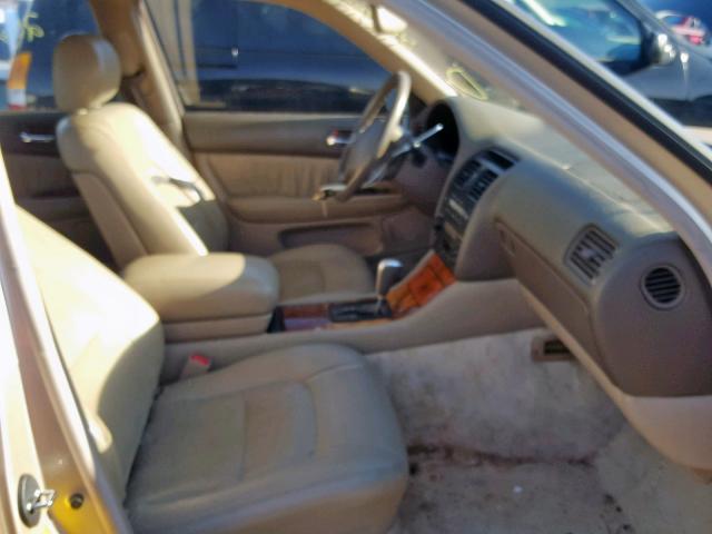 JT8BH28F9V0093872 - 1997 LEXUS LS 400 GOLD photo 5