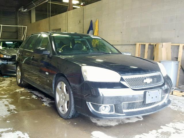 1G1ZW63156F221380 - 2006 CHEVROLET MALIBU MAX შავი ფოტო 1