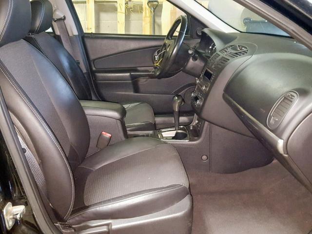1G1ZW63156F221380 - 2006 CHEVROLET MALIBU MAX შავი ფოტო 5