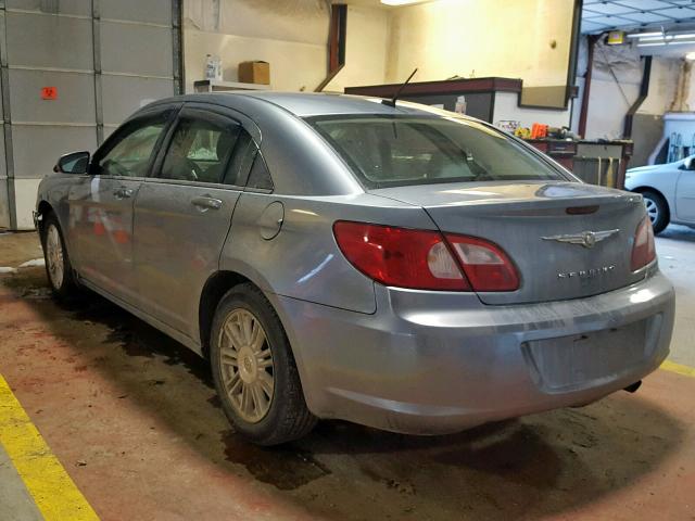 1C3LC56R48N235334 - 2008 CHRYSLER SEBRING TO BLUE photo 3