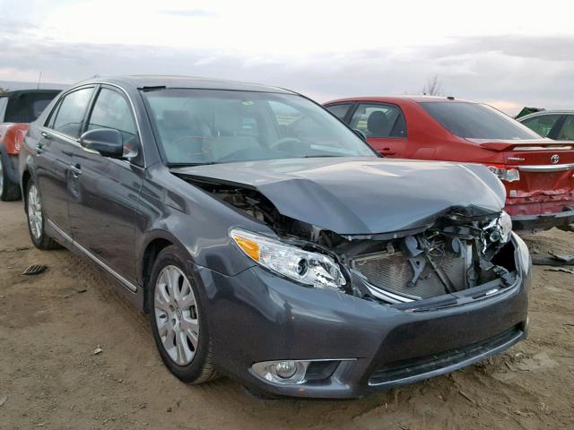 4T1BK3DB0CU453690 - 2012 TOYOTA AVALON BAS CHARCOAL photo 1