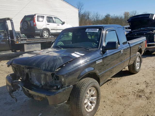 1FTZR45E09PA58591 - 2009 FORD RANGER SUP BLACK photo 2