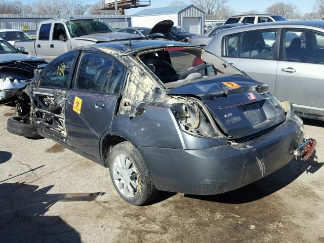 1G8AJ55F27Z116683 - 2007 SATURN ION LEVEL GRAY photo 3