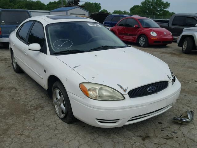 1FAFP55S64G112334 - 2004 FORD TAURUS SES WHITE photo 1