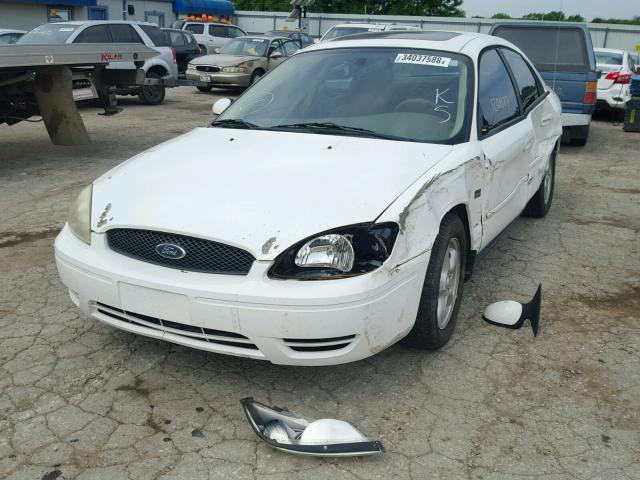 1FAFP55S64G112334 - 2004 FORD TAURUS SES WHITE photo 2