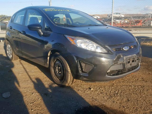 3FADP4EJXBM128807 - 2011 FORD FIESTA SE BLACK photo 1