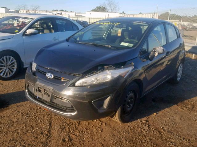 3FADP4EJXBM128807 - 2011 FORD FIESTA SE BLACK photo 2