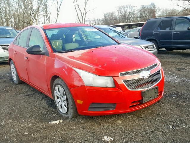 1G1PA5SG8E7119733 - 2014 CHEVROLET CRUZE LS RED photo 1