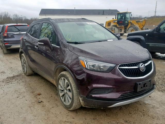 KL4CJASB6JB540824 - 2018 BUICK ENCORE PRE MAROON photo 1