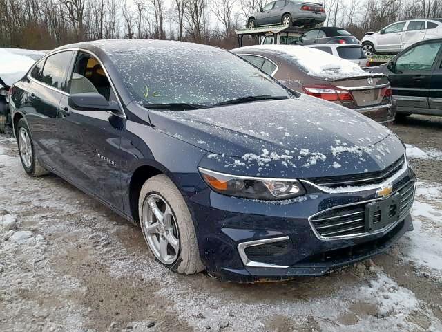 1G1ZB5STXGF287305 - 2016 CHEVROLET MALIBU LS BLUE photo 1