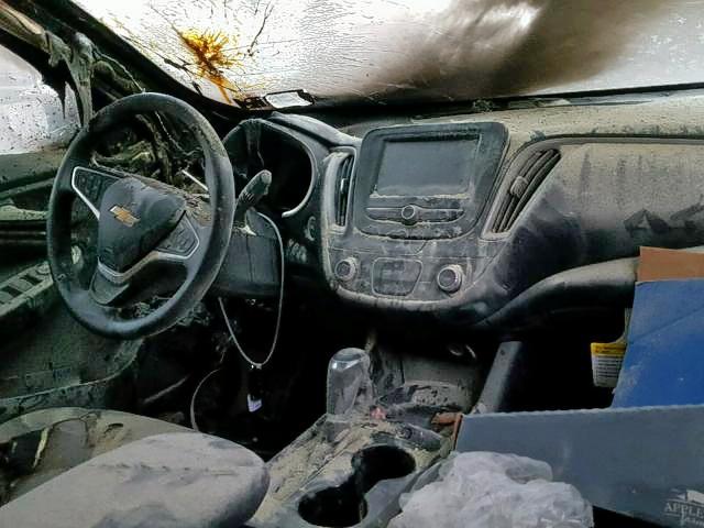 1G1ZB5STXGF287305 - 2016 CHEVROLET MALIBU LS BLUE photo 9