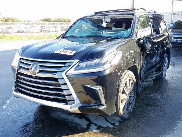 JTJHY7AX9H4230301 - 2017 LEXUS LX 570 BLACK photo 2