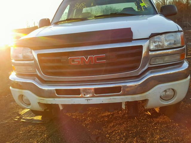 1GTEK19T77Z175483 - 2007 GMC NEW SIERRA WHITE photo 9