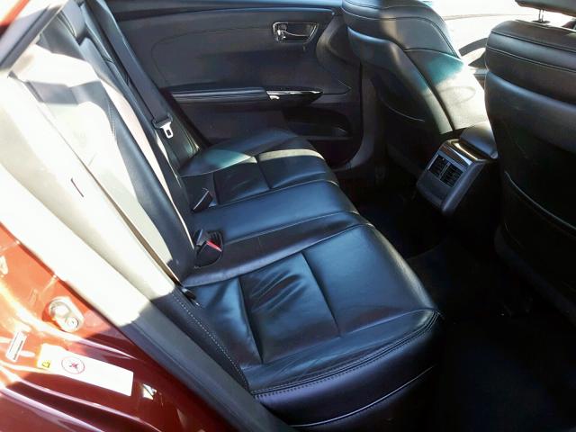 4T1BK1EB1DU041847 - 2013 TOYOTA AVALON BAS MAROON photo 6