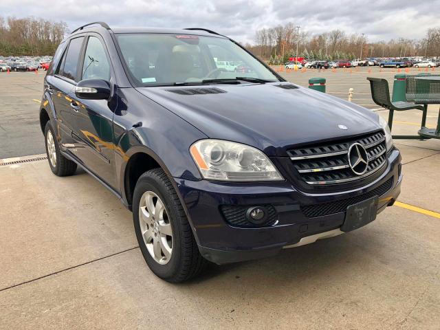 4JGBB86E67A202863 - 2007 MERCEDES-BENZ ML 350 BLUE photo 1