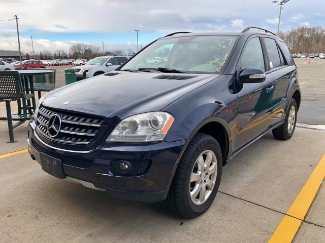 4JGBB86E67A202863 - 2007 MERCEDES-BENZ ML 350 BLUE photo 2