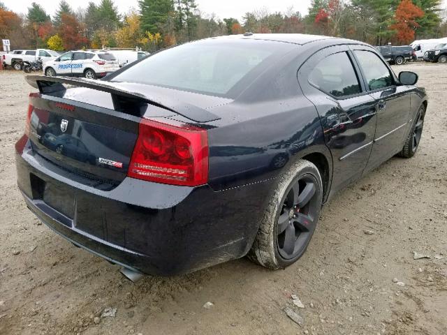 2B3LA73W07H806236 - 2007 DODGE CHARGER SR BLACK photo 4