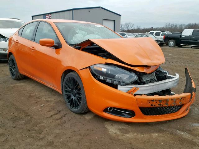 1C3CDFBA6DD346003 - 2013 DODGE DART SXT ORANGE photo 1