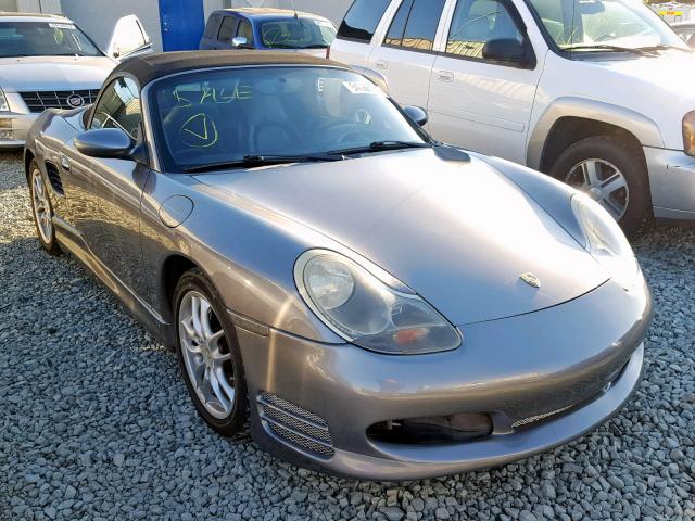 WP0CA29823U620313 - 2003 PORSCHE BOXSTER GRAY photo 1