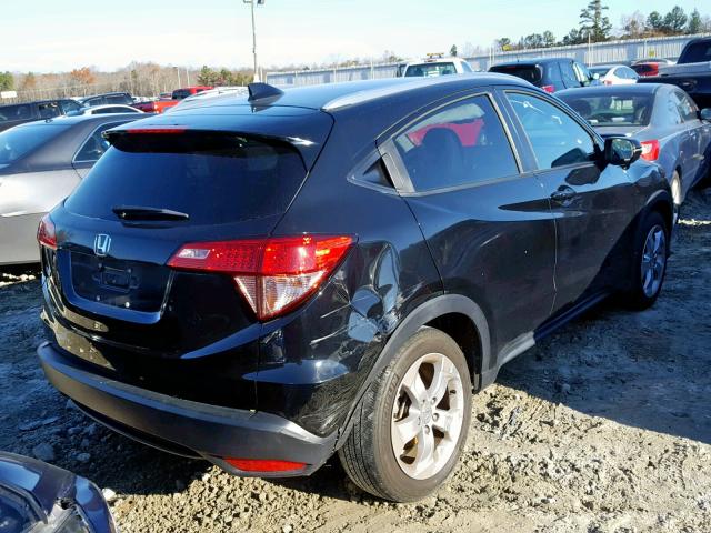 3CZRU5H75GM724309 - 2016 HONDA HR-V EXL BLACK photo 4