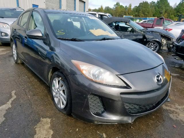 JM1BL1V77C1567770 - 2012 MAZDA 3 I GRAY photo 1