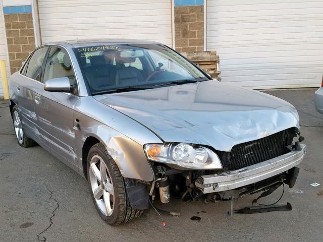 WAUDH78E57A055158 - 2007 AUDI A4 3.2 QUA GRAY photo 1