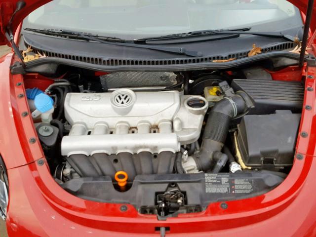 3VWRG31C48M524111 - 2008 VOLKSWAGEN NEW BEETLE Qırmızı foto 7